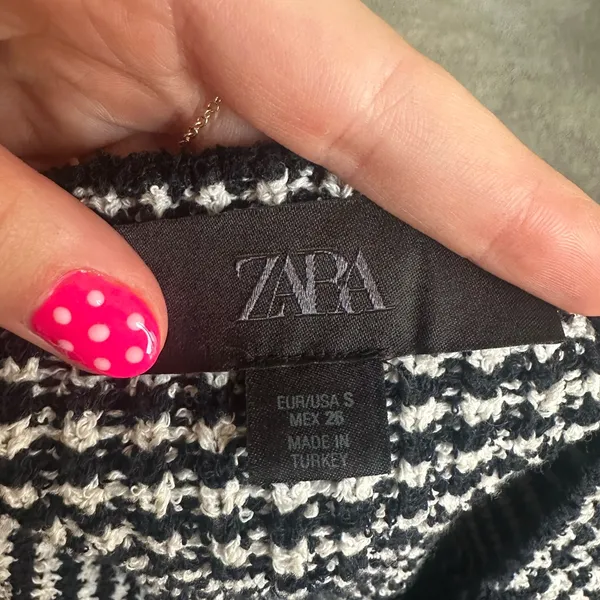 Zara Striped Knit Top - Image 3