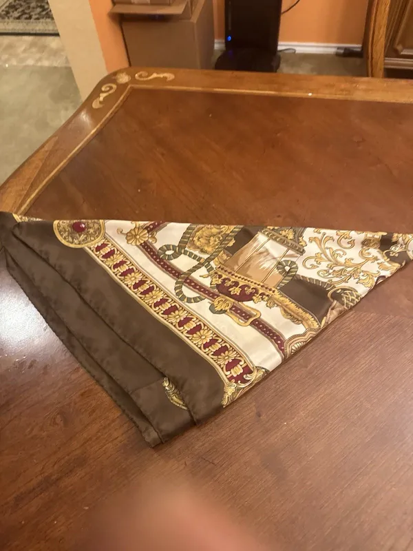 Fancy Scarf Made In Italy 1970s - Image 4