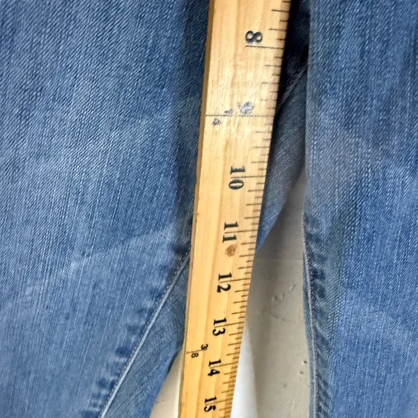 Lucky Brand Y2k Size 8‎ 29 Inseam Distressed Blue Denim Skinny Jeans Mid Rise - Image 8