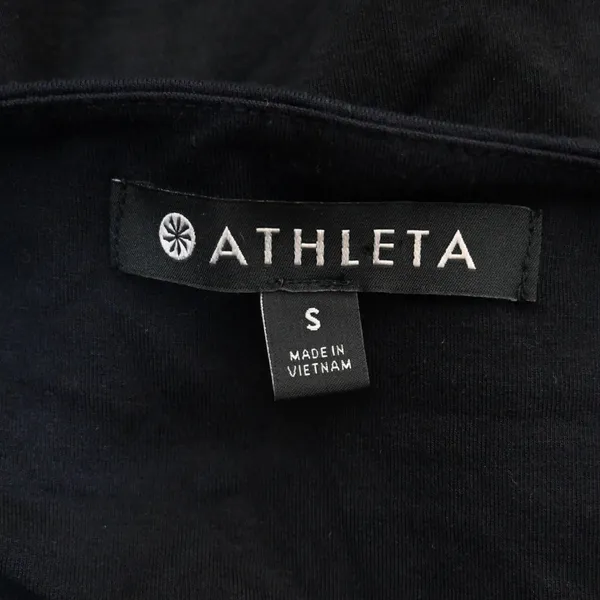 Athleta Womens S Black Santorini High Neck Dress - Image 6