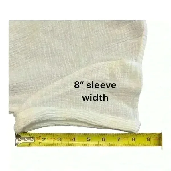 Calvin Klein women’s rolled cuff short sleeve top. Size Medium. - Image 11