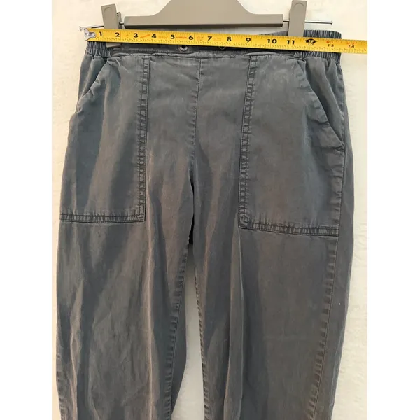 Orvis Womens XS Gray Tencel Lyocell‎ Blend Utility Jogger Pants Elastic Waist - Image 5