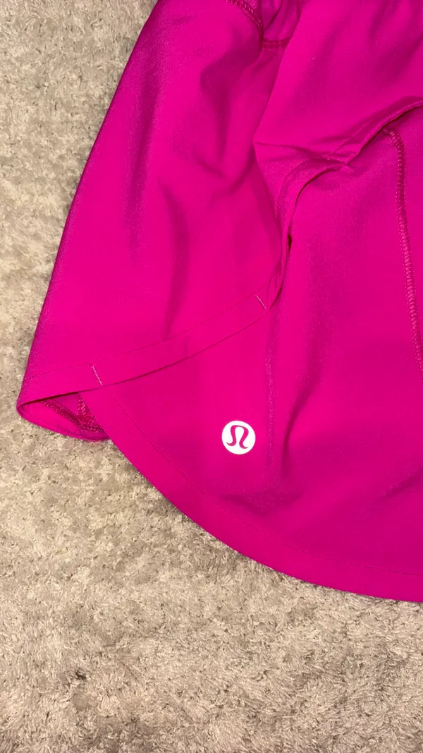 Lululemon shorts speed up 4” pow pink - Image 2
