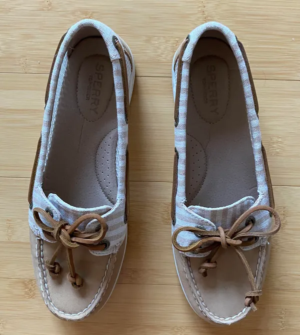 Sperry Top-Sliders Boat Shoes Tan - Image 2