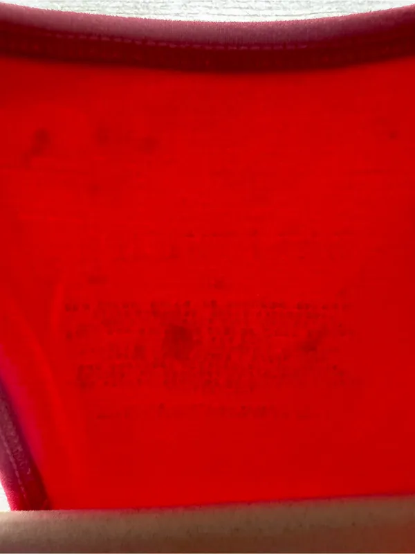 Helmut Lang Red Racerback Scoop Tank Top XS HLW28045 - Image 4
