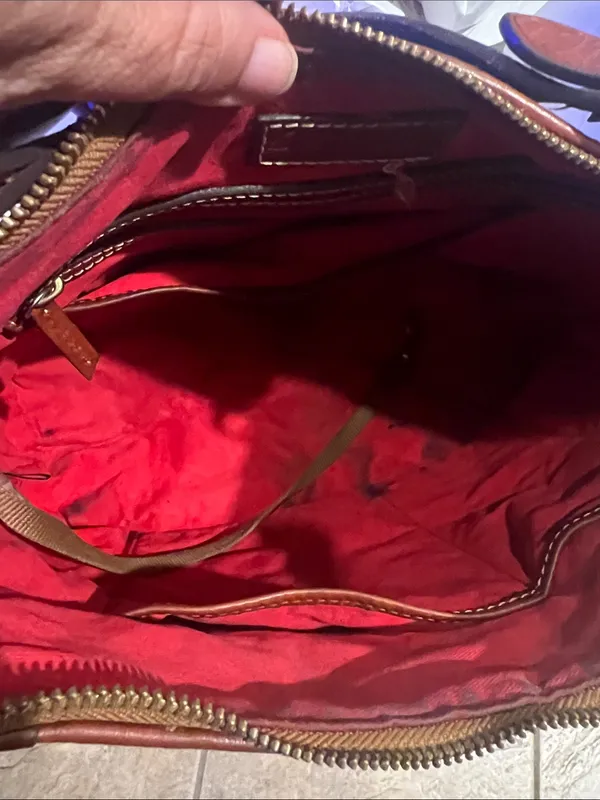Dooney & Bourke pebbled leather hobo shoulder bag - Image 12