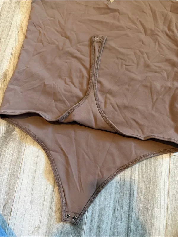Abercrombie & Fitch Soft A&F Collection Bodysuit Tank Size Large - Image 5