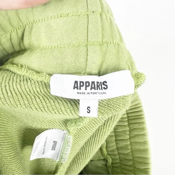 Apparis Julianna Pull-On Sweat Shorts Women's S Green Athleisure Lounge‎ - Image 8