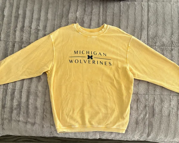 Chicka-d University of Michigan Wolverines Maize Sweatshirt - Image 2