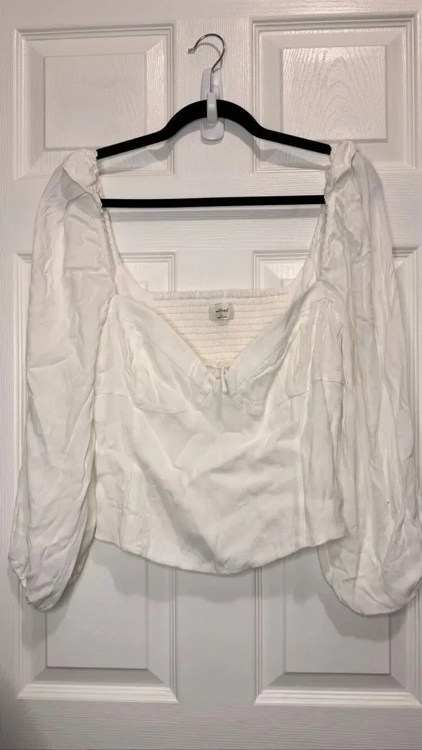 Aritzia Wilfred novella blouse size XL - Image 3