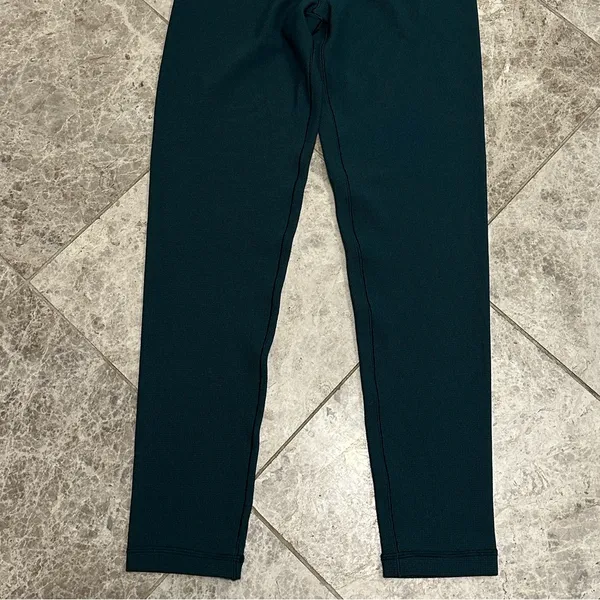 OFFLINE by Aerie Real Me Waffle High Waisted Crossover Legging Green NEW Medium - Image 4