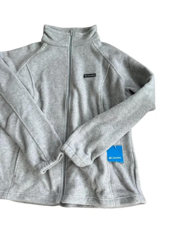 COLUMBIA Women’s Gray Zip Jacket Size XXL NEW NWT - Image 3