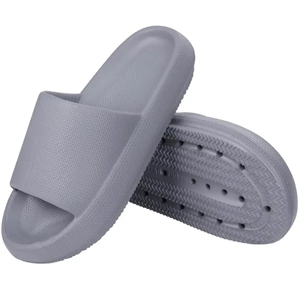 Story Grey Cloud Insole Slip On Slide - Image 2