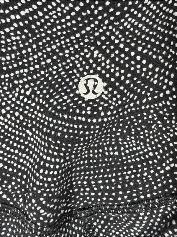Lululemon Black White Free Spirit Align High Rise Leggings - Image 3