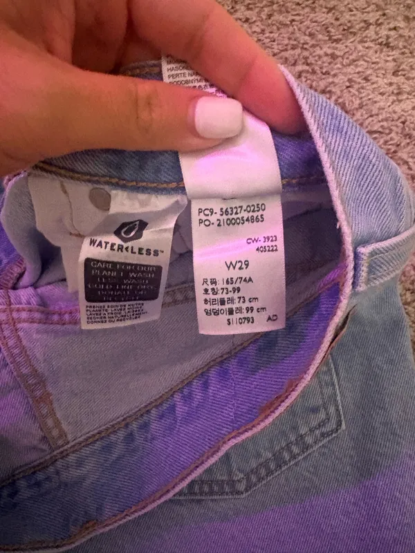 Levi’s Jean Shorts High-Rise Denim - Image 3