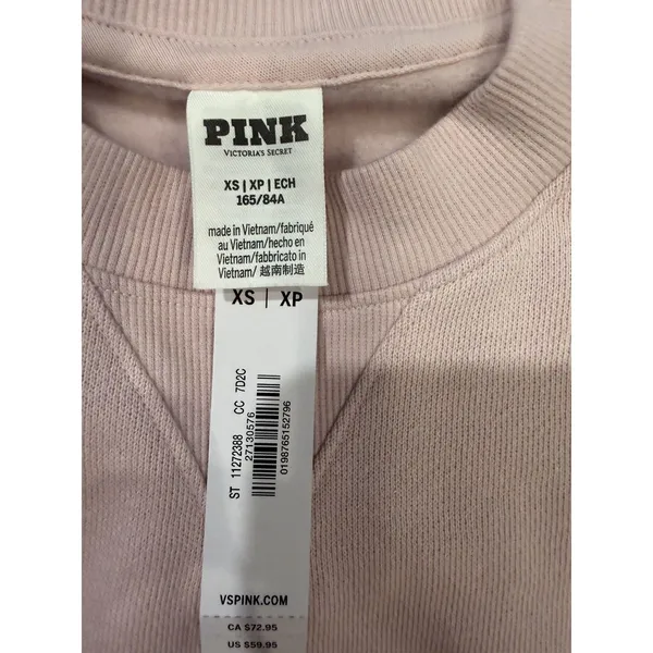 Victoria's Secret PINK set features Silver"PINK" logo on Both Pieces Size XS - Image 12