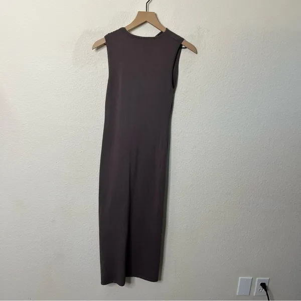 Zara Twist Knote Neck Knit‎ Midi Dress Womens Size S - Image 5