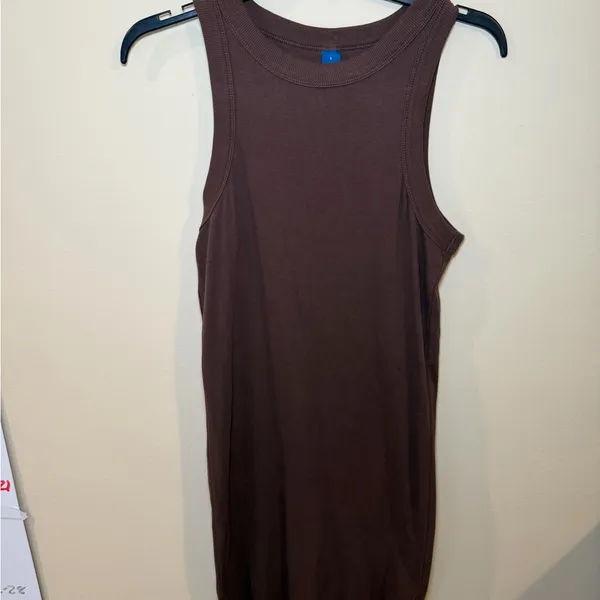 Old Navy Chocolate Mini Dress - Image 2