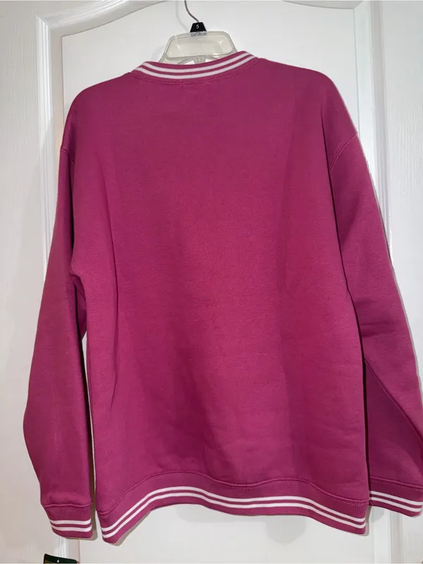 Disney Winnie the Pooh Magenta Crewneck Sweatshirt - Image 3