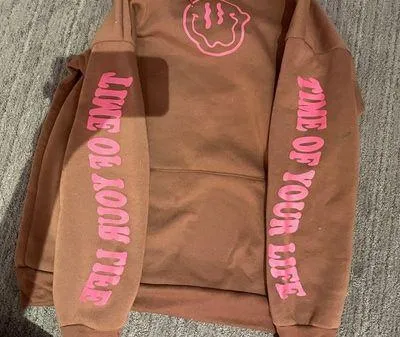oversized hoodie Pink Size L - Image 3