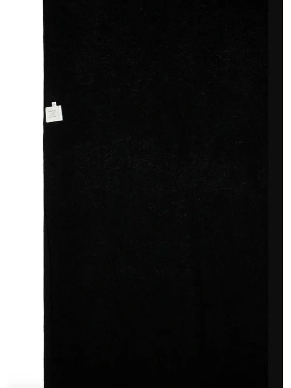 Helsa Briella Cashmere Knit Scarf Black One Size - Image 3