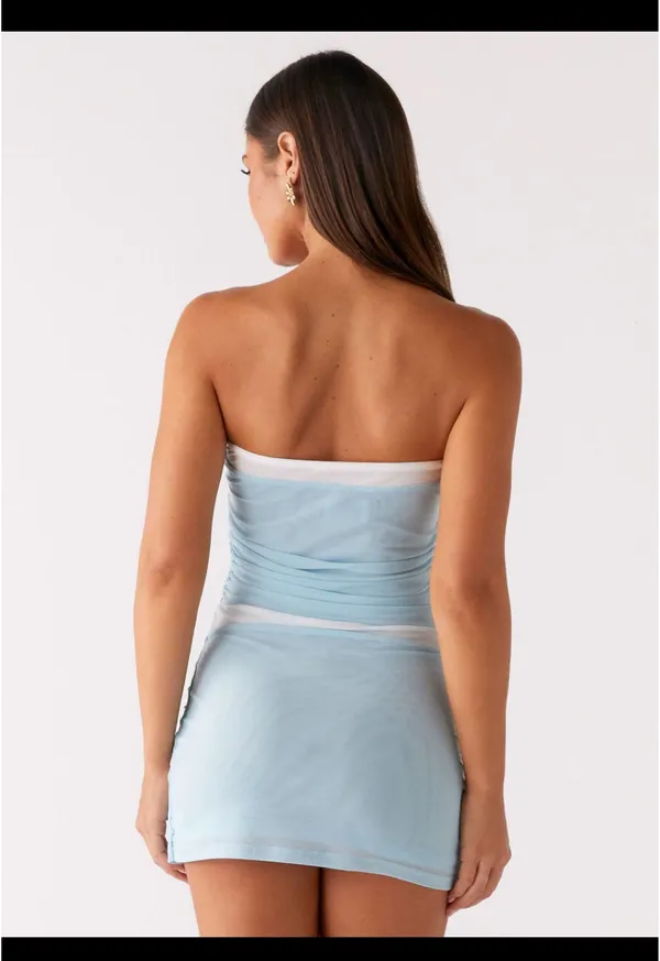 Peppermayo Mini Dress Blue - Image 2