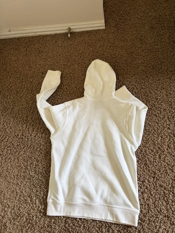 White Nike Hoodie  - Image 2