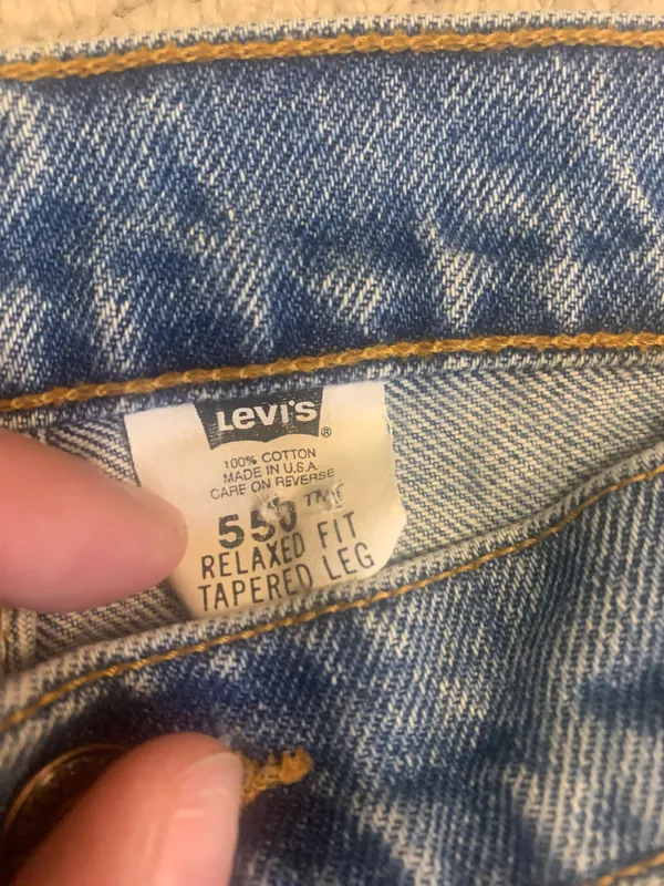 Vintage 550 Levi's jeans - Image 4