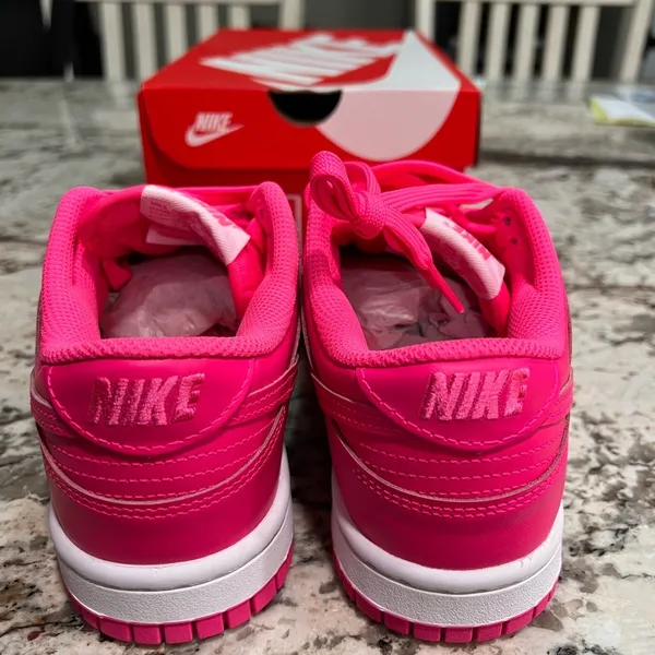 Nike Dunk Low Hyper Pink Sneakers Brand NEW ♨️ Womens Size W 6 M 4.5 Shoes Retro - Image 5