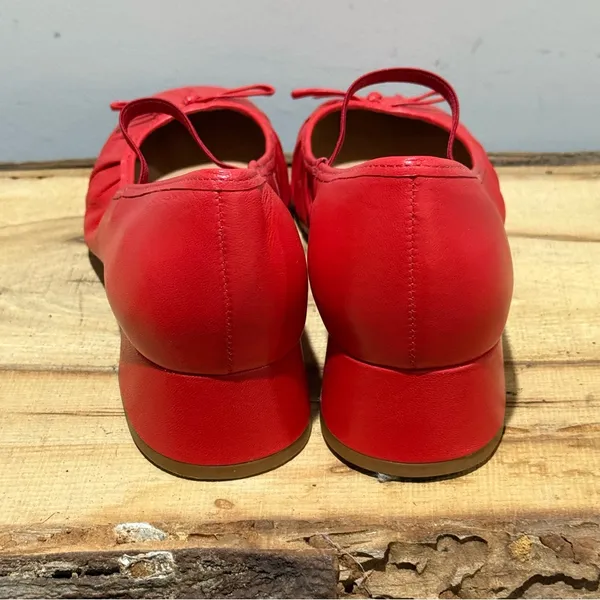 Maeve Red‎ Double Strap Mary Janes Size 10-10.5 A48 - Image 9