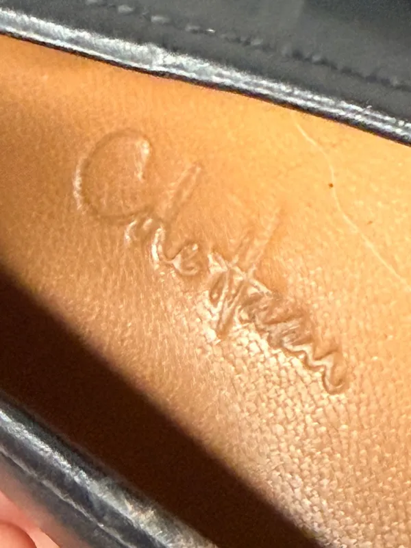 Cole Haan Black Leather Loafers - Image 2
