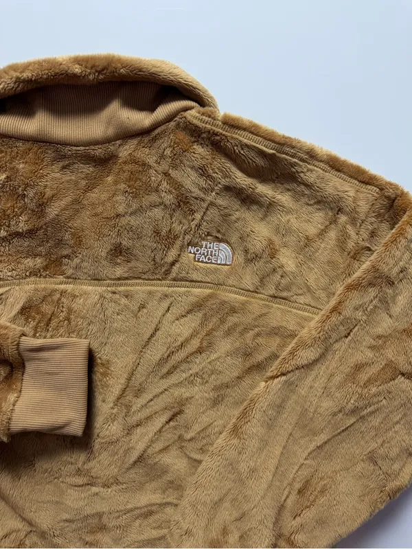 The North Face Osito Lux Fleece Full Zip, Brown, Size L - Image 6