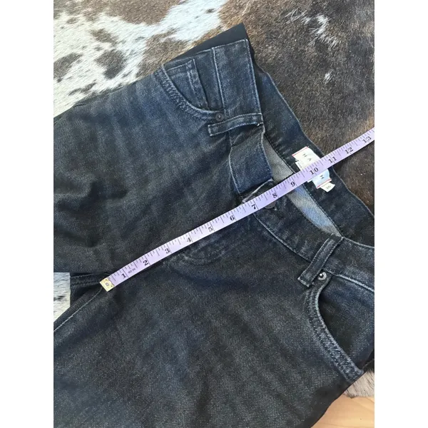 Hatch Strong Like A‎ mama jeans Size 25 Black Wash Maternity - Image 8