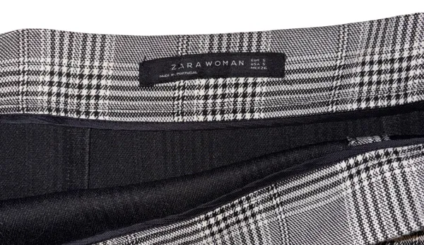 ZARA Asymmetrical Plaid Skirt - Image 6