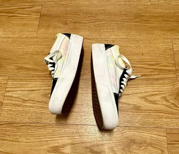 Vans tie die lace up platform sneakers - Image 2