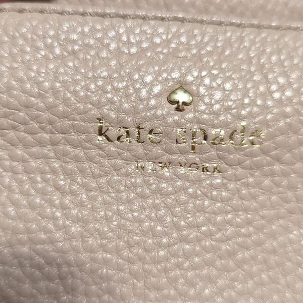 Kate Spade Cream Leather Handbag - Image 2
