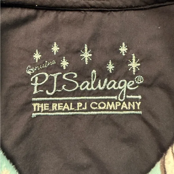 PJ Salvage Polar Bear Flannel Pajama Set Women’s Size XL Polar Bears & Penguins - Image 6
