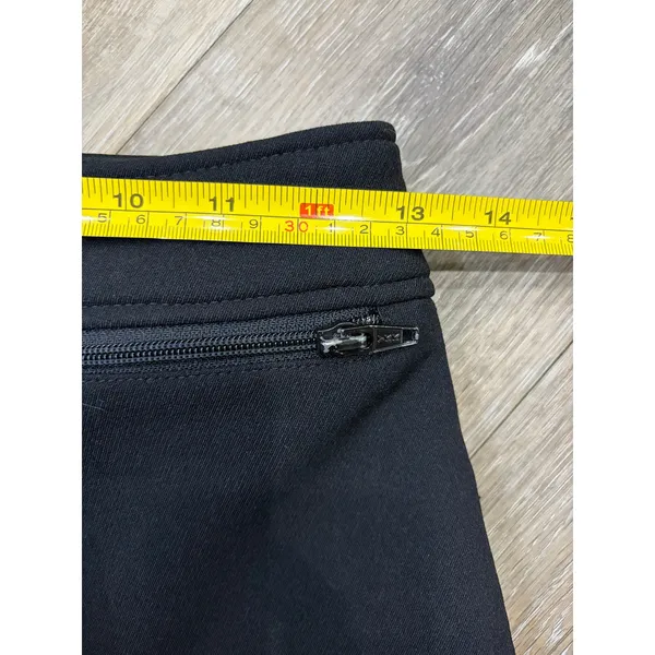 Fera Black Ski Pants Stirrup Hem Women’s 8 Short - Image 6