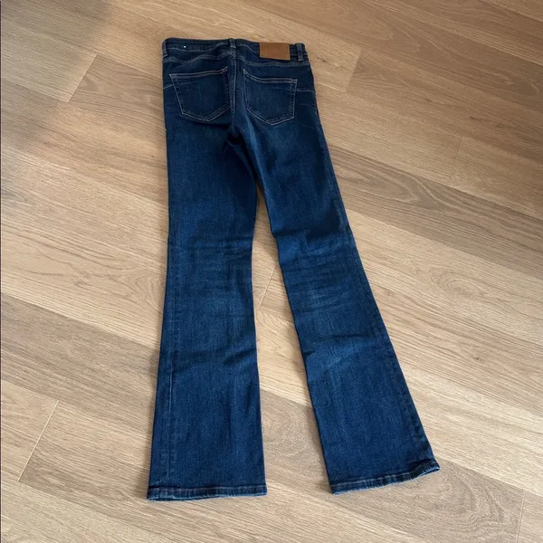 Zara high rise wide leg jeans - Image 4