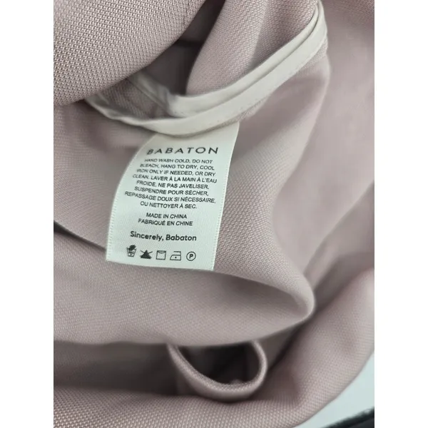 Babaton Shirt Jacket Womens‎ Large Pringle Shacket Mauve Textured* - Image 5