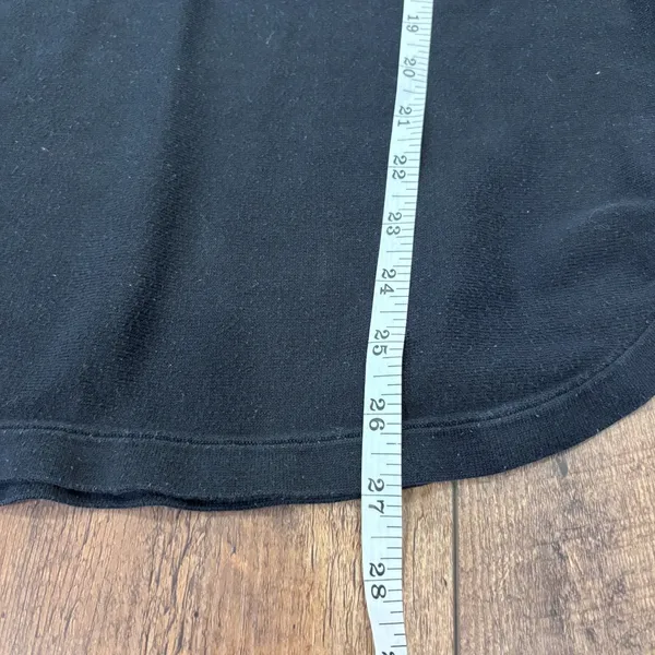 Lululemon Take It All In Cotton-Blend Ribbed Knit Sweater Black Women's Size 4 - Image 8
