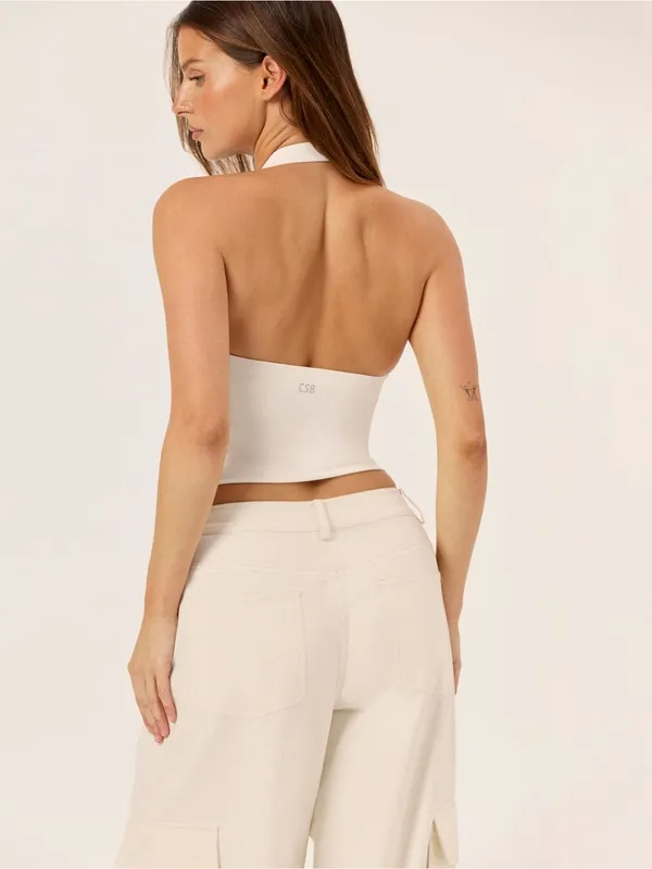 CSB Serenity Halle Tank in color vanilla - Image 2