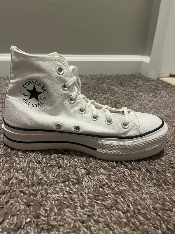 Converse High-Top Platform Sneakers - Image 8