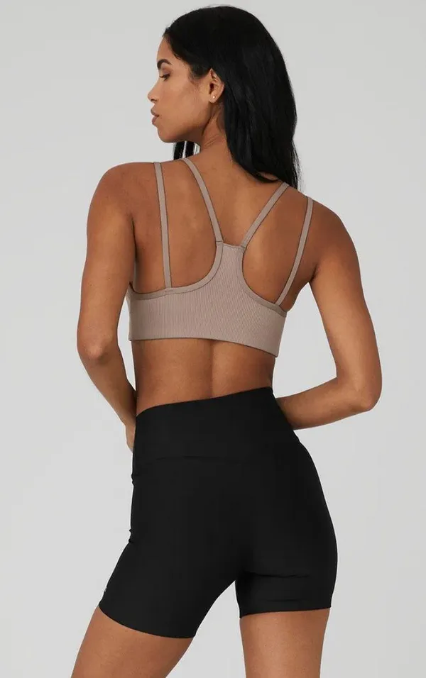 Alo Airlift Ribbed Sports Bra - Image 5
