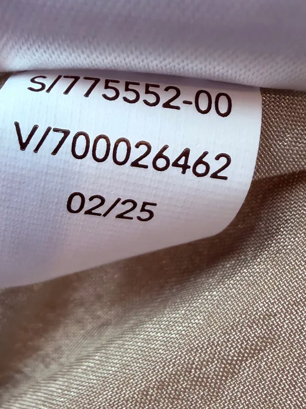 NWT Athleta Daybreak Mid‎ Rise Parachute Balloon Pants in Tan White Medium Tall - Image 11