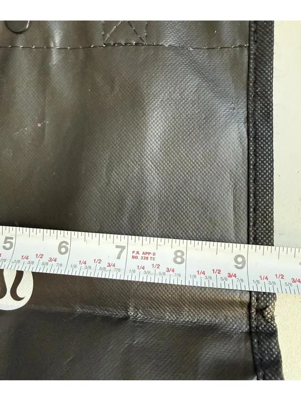Lululemon Black Reusable Tote Bag - Image 3