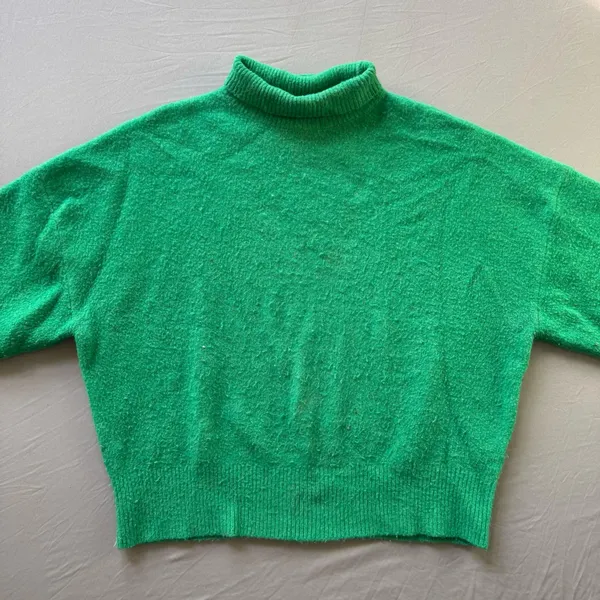 Zara Oversized Knit Turtleneck Sweater - Image 2