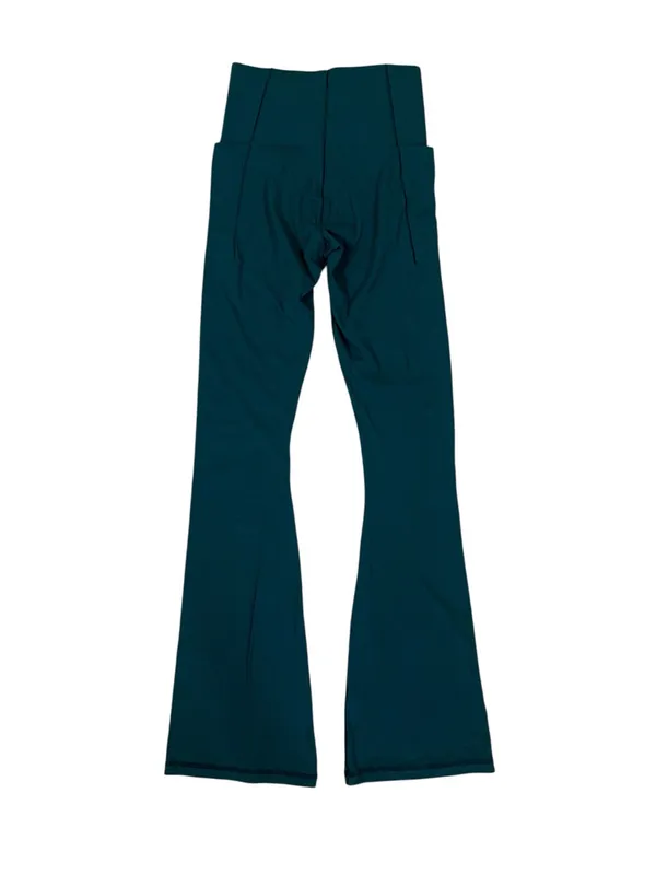 Offline By Aerie Real Me Xtra Green Flare Leggings S High Rise Bootcut Yoga - Image 3