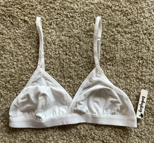 BootayBag NWT White Mesh Bralette - Image 3