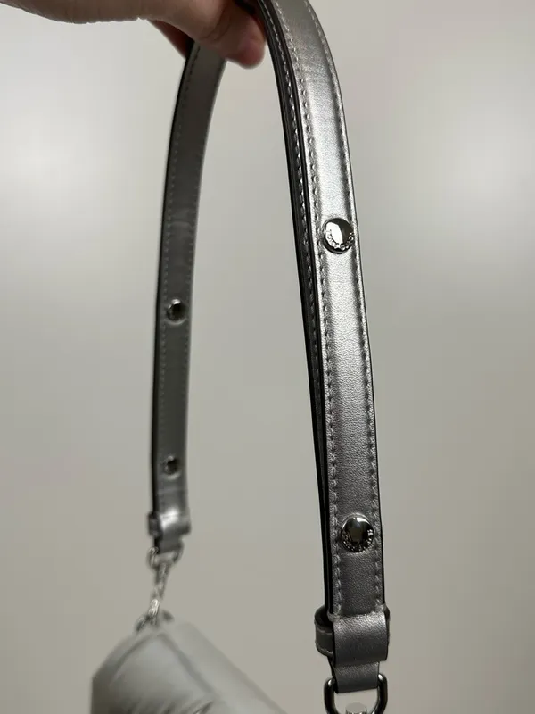 Tory Burch Britten Metallic Puffy Convertible Crossbody - Image 10